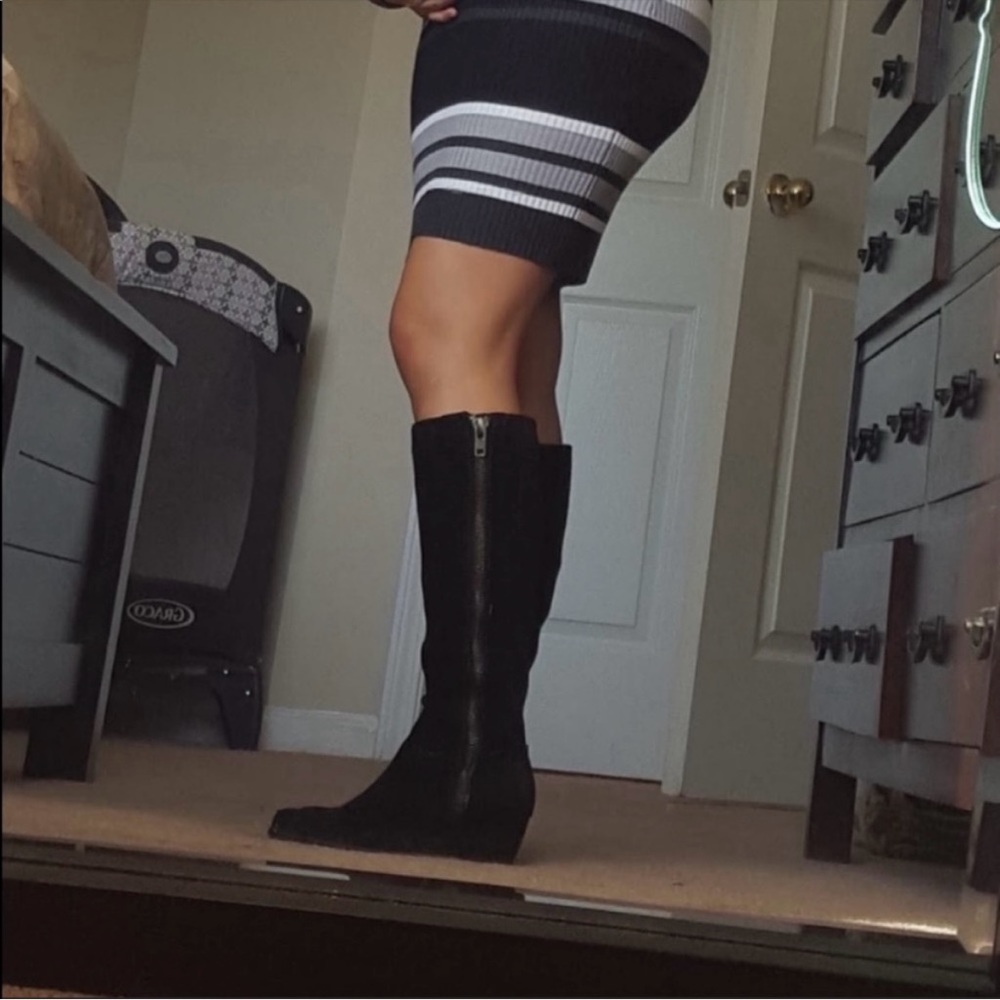 Franco Sarto Asher Suede Boots